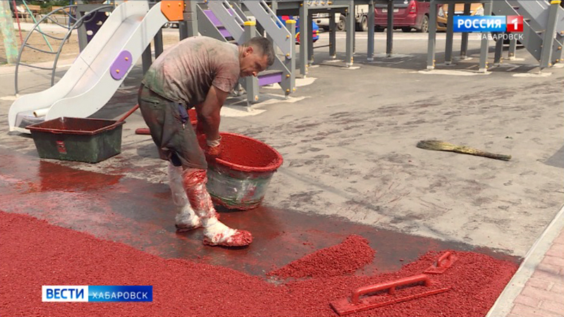 371 миллион рублей выделят на благоустройство хабаровских дворов