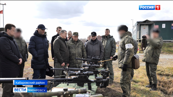 Полпред Юрий Трутнев проверил ход подготовки и быт мобилизованных в Хабаровском крае