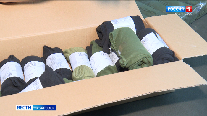 Пошив вещей для бойцов спецоперации наладили в Хабаровском крае