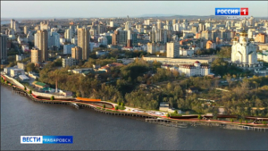 Амфитеатр, пешеходный мост и зоны отдыха: в Хабаровске представили проект обновлённой набережной
