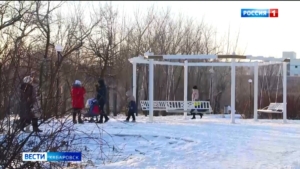 Пять территорий Комсомольска обновили по нацпроекту «Городская среда»