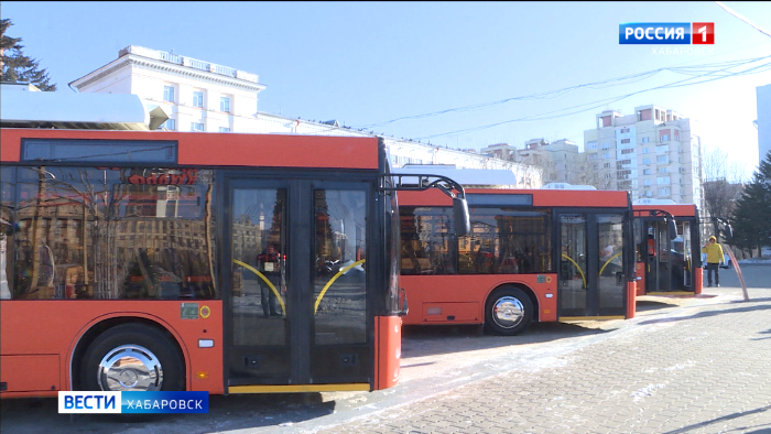 Яркие, новые, автономные: в Хабаровск прибыли новые российские троллейбусы