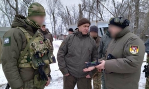 Юрий Трутнев посетил в Донецкой Народной Республике отряд Российского Союза боевых искусств