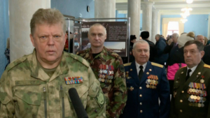 С Днём защитника Отечества поздравляют ветераны боевых действий