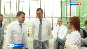 Глава Минвостокразвития осмотрел в краевой столице площадки ТОР «Хабаровск»