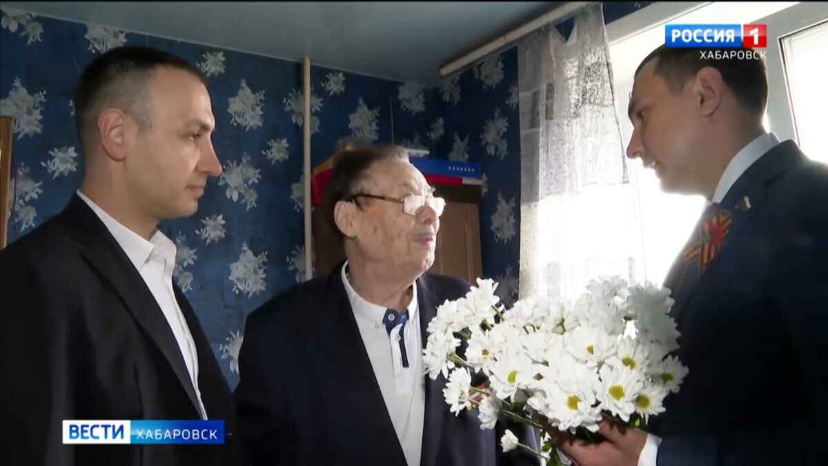 Традиционная акция «Подарок ветерану» проходит в Хабаровске