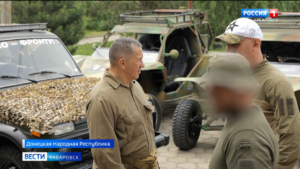 Юрий Трутнев встретился в ДНР с военнослужащими-дальневосточниками