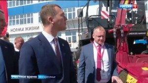 Михаил Дегтярев обсудил на ярмарке с делегацией республики Беларусь дальнейшее сотрудничество