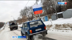 «Желаем вернуться с победой!»: хабаровчане передали машины в зону СВО