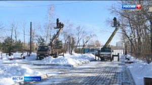 «Звёздное небо» и горки городских районов появятся в хабаровском парке «Динамо» к Новому году