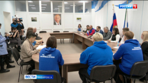 Региональный предвыборный штаб Владимира Путина начал работу в столице края
