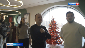 Владислав Даванков посетил хабаровскую футбольную академию «Искра»