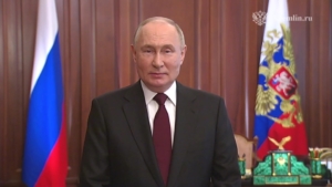 Владимир Путин выступил с обращением к гражданам России