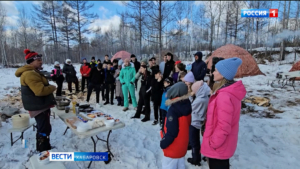 Здесь становятся взрослее: на льду Хрустального озера прошёл слёт воспитанников детских домов края