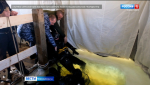 Учения водолазов Росгвардии прошли в Хабаровске