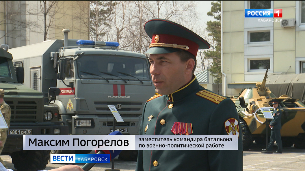 Отдельный батальон оперативного назначения Росгвардии отметил первый юбилей