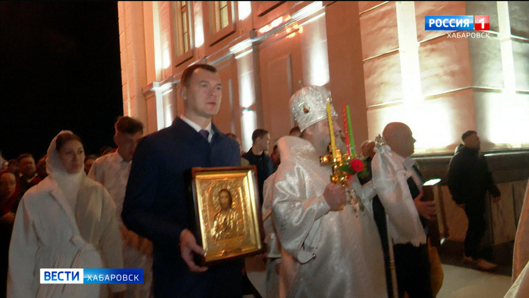 «Очень ждали Праздника»: Пасху встретили тысячи жителей Хабаровского края