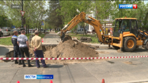 Смотрите в 21:09. К большому ремонту приступили энергетики Хабаровска