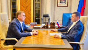Вопросы развития ОПК обсудил Дмитрий Демешин с помощником Президента РФ Алексеем Дюминым