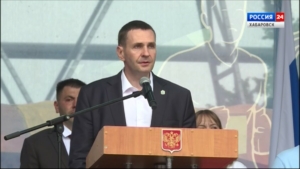 «Вечная слава защитникам Родины»: Дмитрий Демешин открыл в Хабаровске турнир памяти героев СВО