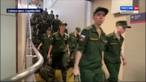 Состав с новобранцами весеннего призыва прибыл в Хабаровск