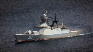 Корвет «Совершенный» провёл тренировку по досмотру судна в Филиппинском море
