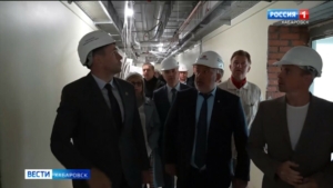 Смотрите в 21:10. Губернатор поручил ускорить сдачу нового корпуса противотуберкулёзного диспансера