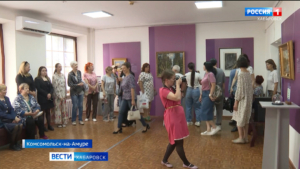 Картины… с запахом и звуком: иммерсивная выставка русской классики открылась в Комсомольске-на-Амуре