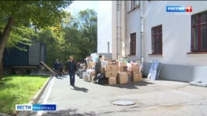 «Малое, что можем сделать»: 40 тонн гуманитарной помощи собрали в Хабаровске жителям Курской области