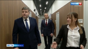 Зампред госфонда «Защитники Отечества» Сергей Усманов посетил хабаровский филиал