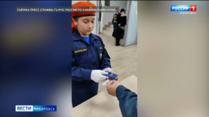 37 учеников пятых классов Хабаровска дали клятву кадета МЧС России