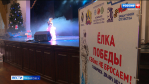 Благотворительная акция «Ёлка Победы – СВОих не бросаем!» прошла в Хабаровске