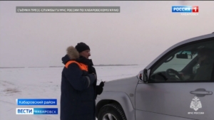 Смотрите в 21:10. В первые дни нового года хабаровские инспекторы ГИМС отправились в рейд