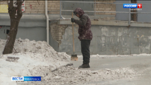 Более трёхсот жалоб на нечищенные дворы с начала сезона поступило в краевое управление Госконтроля