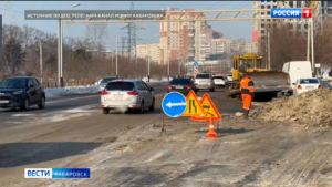 Улицу Лейтенанта Орлова в Хабаровске очистили от стоков
