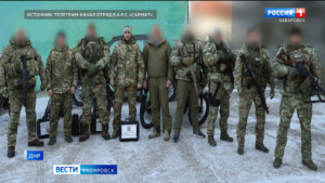 Дмитрий Демешин встретился на Донбассе с воинами-дальневосточниками