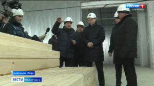Сделано по мировым стандартам: Дмитрий Демешин посетил предприятия района имени Лазо