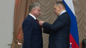 Указом Президента: Николаю Шевцову вручена медаль Ордена «За заслуги перед Отечеством» II степени