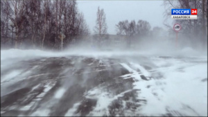 Очередной циклон пришел в Хабаровский край