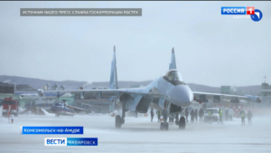 Первую в этом году партию Су-35С передали Воздушно-космическим силам РФ авиастроители Комсомольска