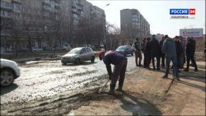 Смотрите в 21:10. Мэр Хабаровска запретил прокладку коммунальных сетей «открытым» способом