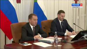 Смотрите в 21:10. В Хабаровск с рабочим визитом прибыл глава Минприроды России Александр Козлов