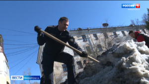 На самый массовый субботник в Хабаровском крае вышли десятки тысяч человек