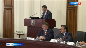 Смотрите в 21:10. Дмитрий Демешин выступил с ежегодным отчётом перед краевыми депутатами