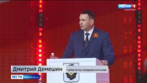 Краевое торжественное собрание в преддверии юбилея Великой Победы состоялось в «Платинум Арене»