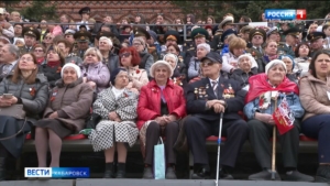 Самый масштабный парад Великой Победы на Дальнем Востоке прошёл в Хабаровске