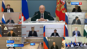 Смотрите в 21:10. Владимир Путин провёл заседание Совета по развитию физической культуры и спорта
