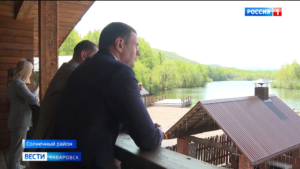 Дмитрий Демешин осмотрел туристическую инфраструктуру в Комсомольском и Солнечном районах
