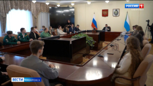Дмитрий Демешин встретился с активной молодежью Тихоокеанского госуниверситета