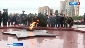 В День памяти и скорби на площади Славы почтили павших в годы Великой Отечественной войны